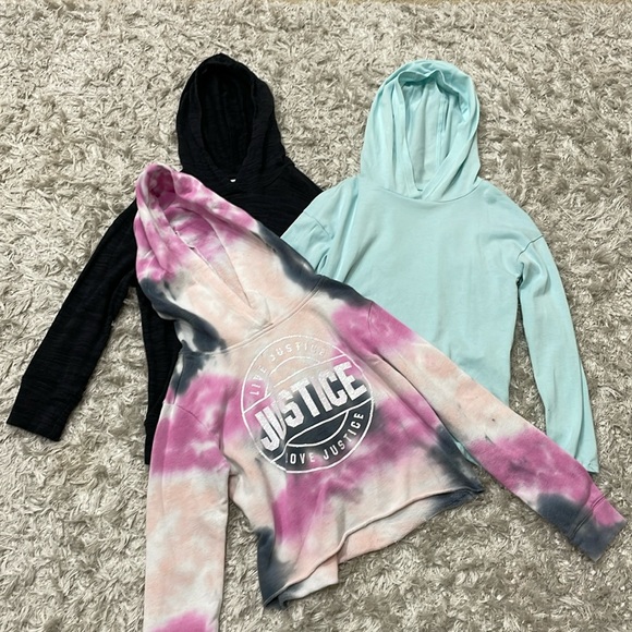 Girls Hoodie Lot - Size 6 Small - Picture 1 of 7